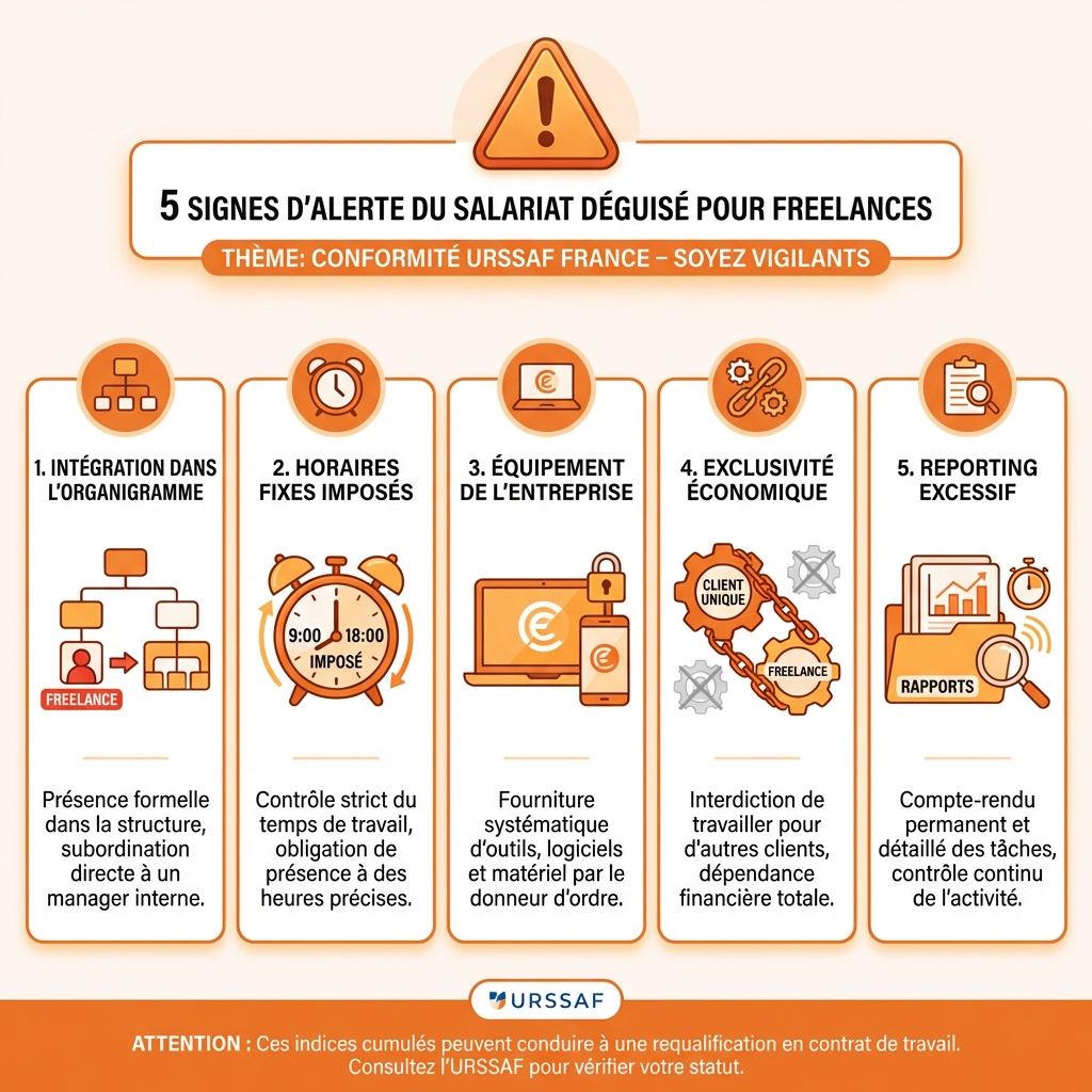 Les 5 signes d'alerte du salariat déguisé